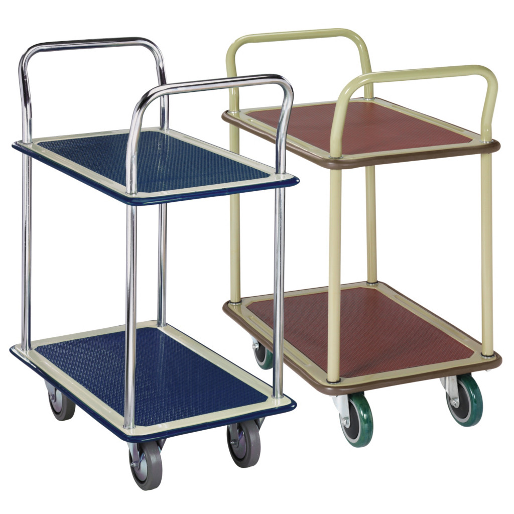 Chariot double plateau