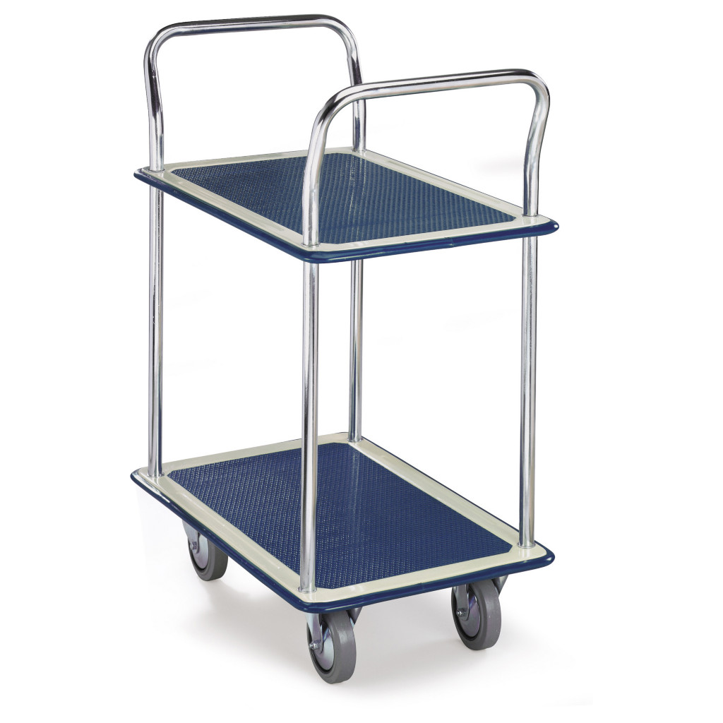 Chariot double plateau