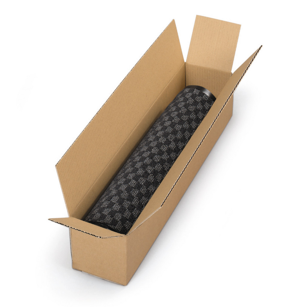 Caisse carton Longbox simple cannelure à grande ouverture