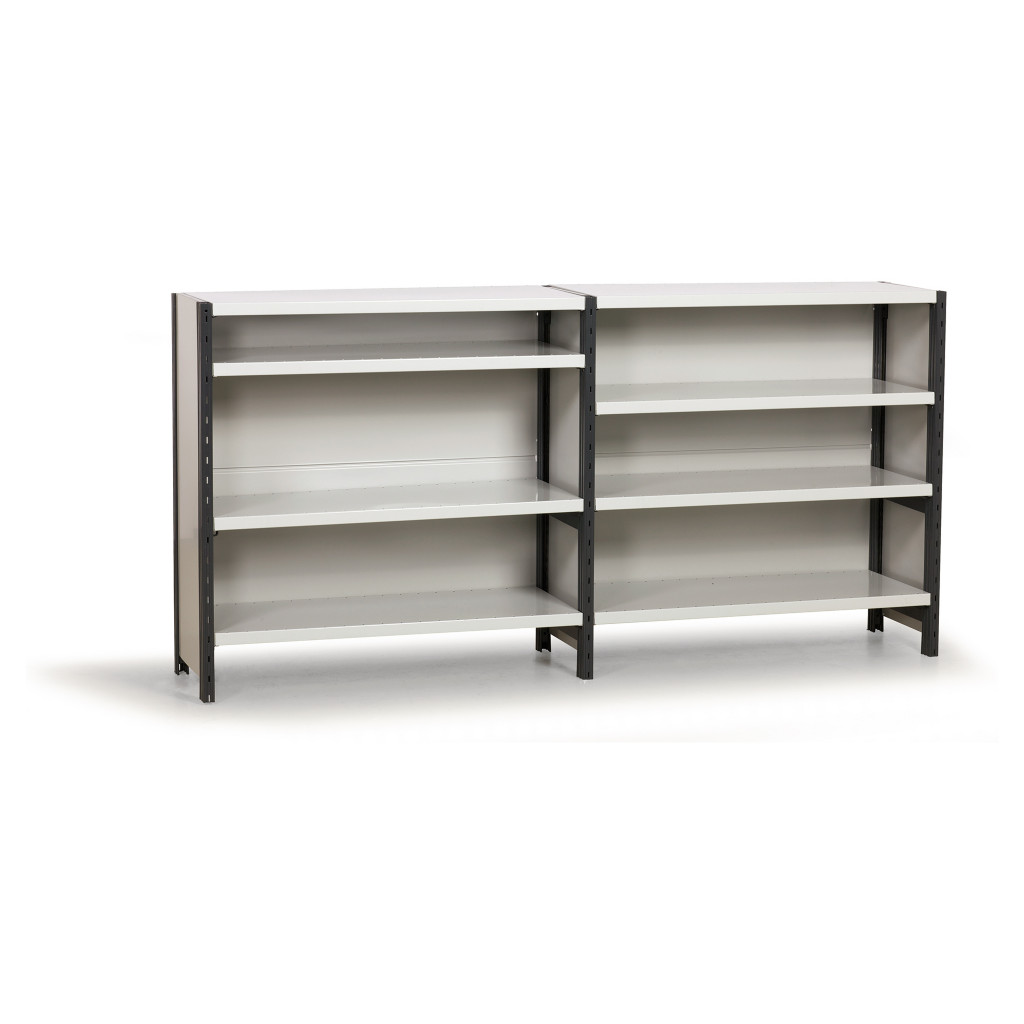 Rayonnage tout tôlé universel hauteur 105 cm