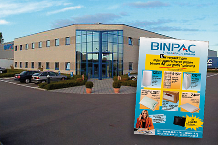 RAJAPACK makes its first acquisition: BINPAC in Belgium