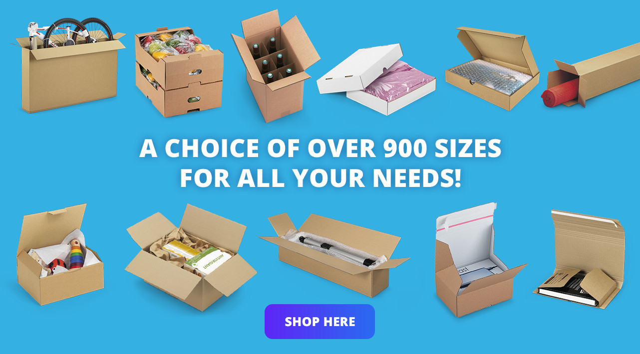 A choice of over 900 sizes for all your needs!