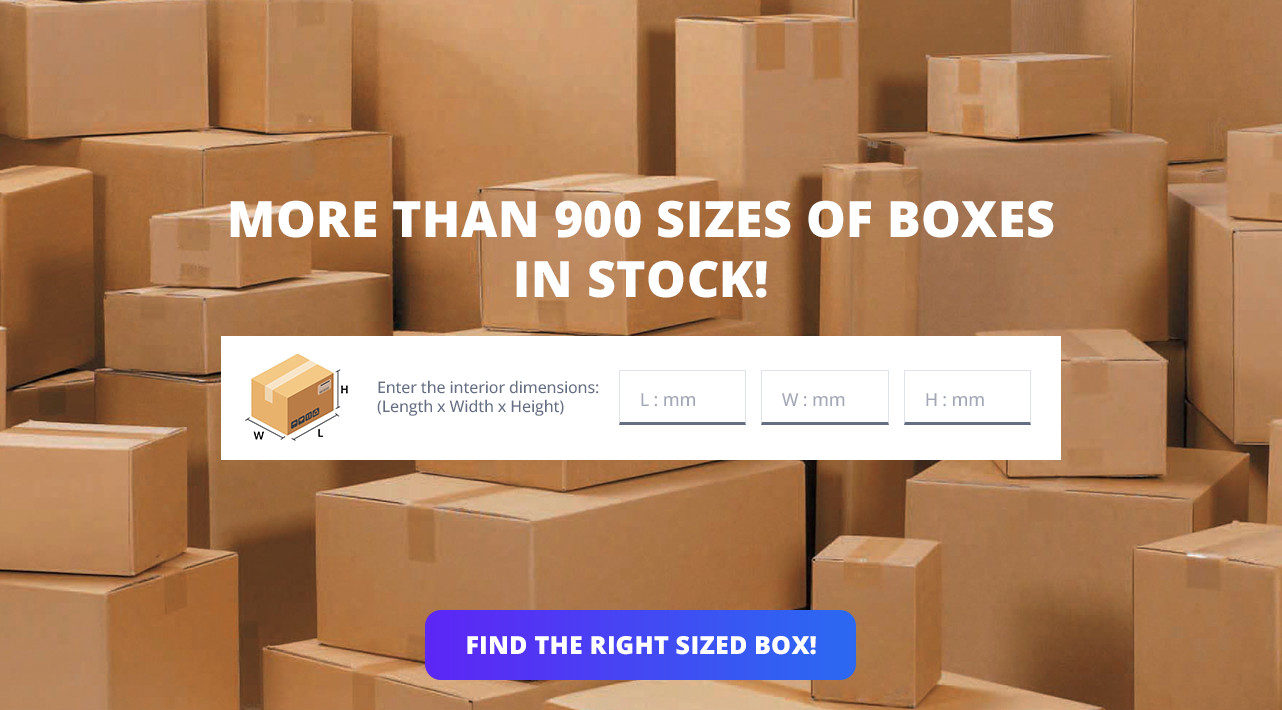 Find the right sized box!