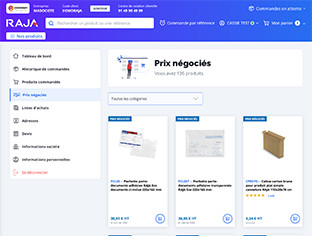 Aperçu du site e-commerce
