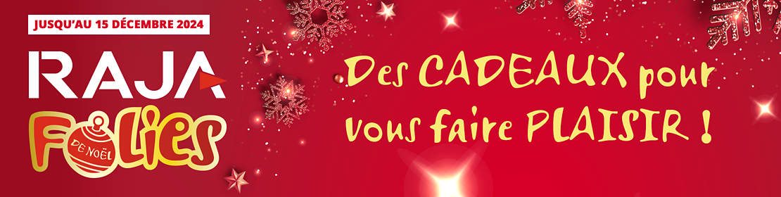 Des cadeaux pour vous faire plaisir !