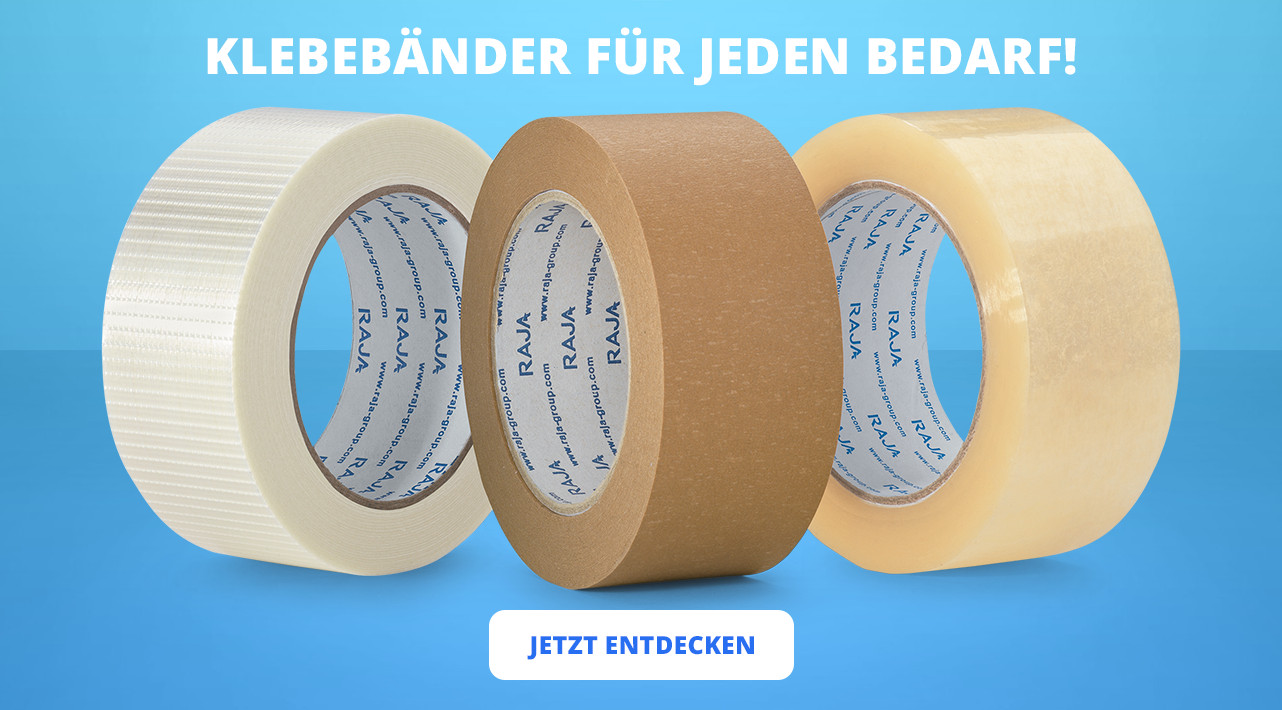 Klebebänder für jeden Bedarf!
