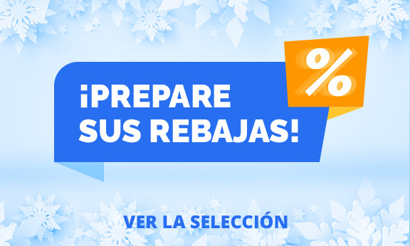 ¡PREPARE SUS REBAJAS!