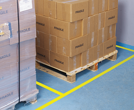 Cinta adhesiva de señalización