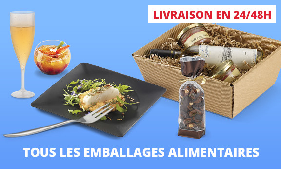 Tous les emballages alimentaires