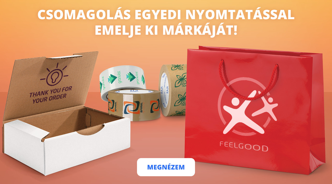 CSOMAGOLÁS EGYEDI NYOMTATÁSSAL