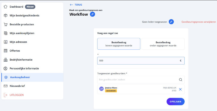 Raja FAQ purchasing management