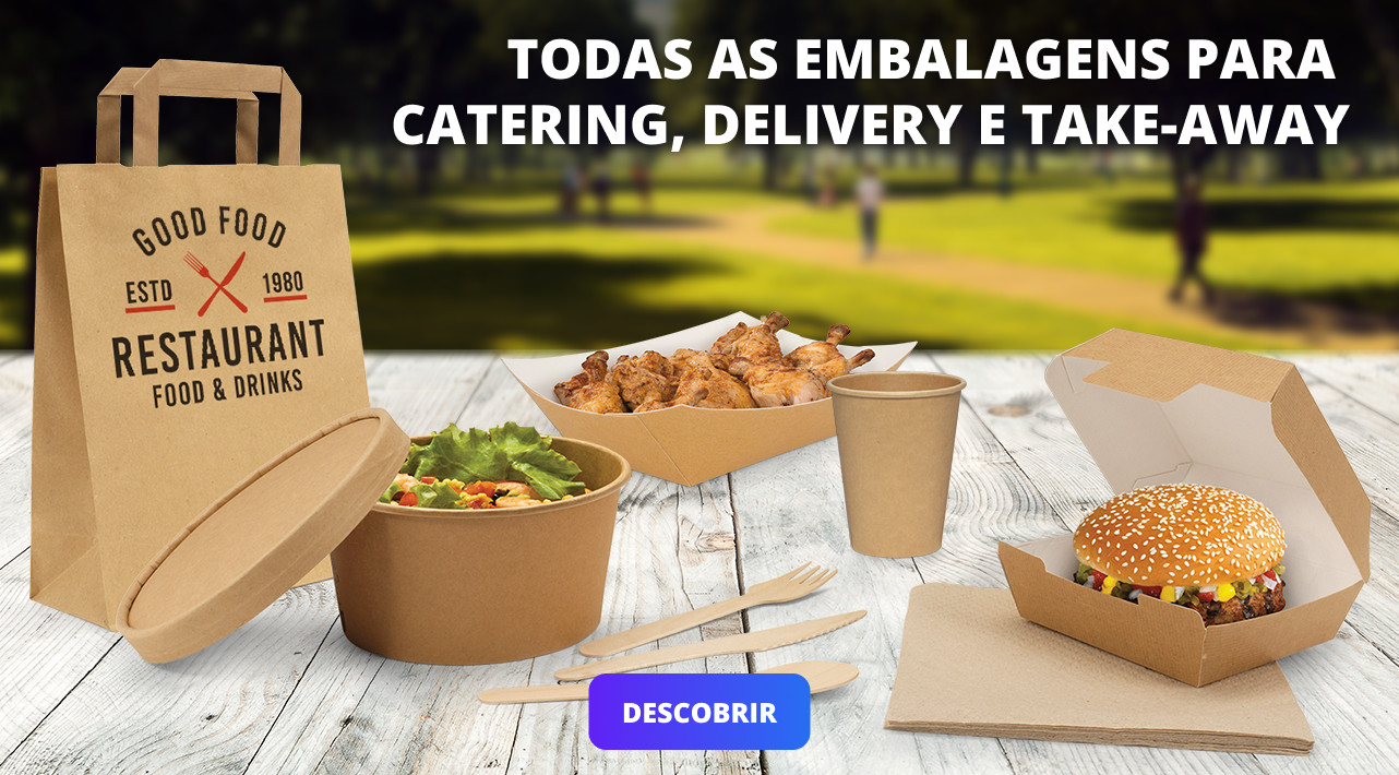 TODAS AS EMBALAGENS PARA CATERING, DELIVERY E TAKE-AWAY