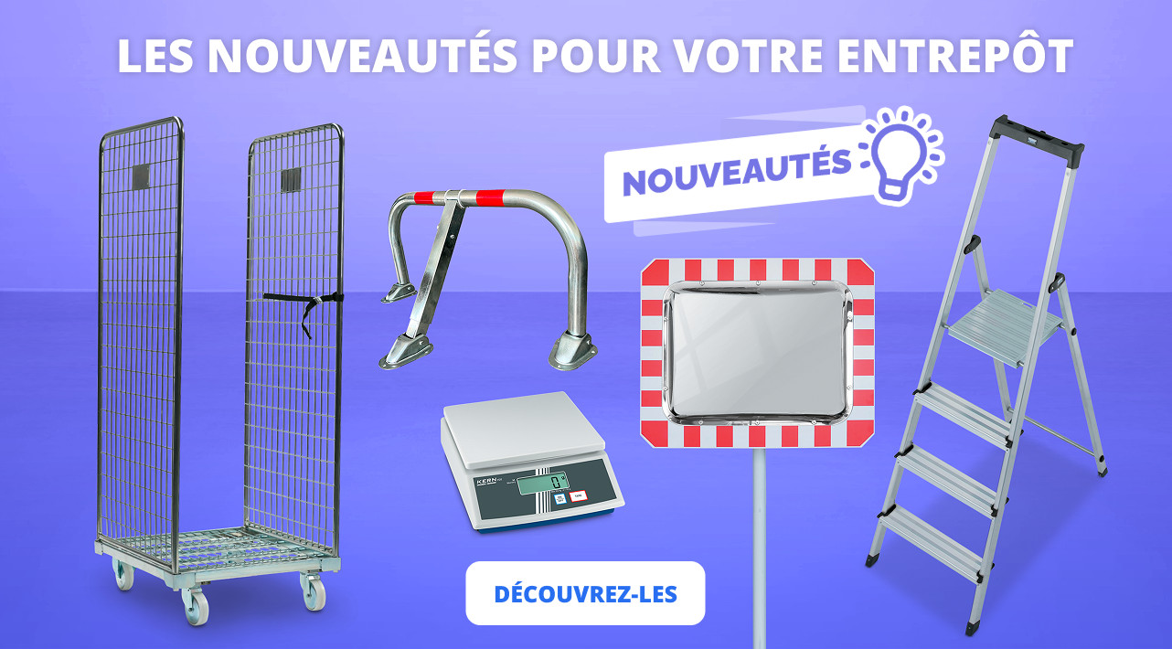 Les nouveautés pour votre entrepôt