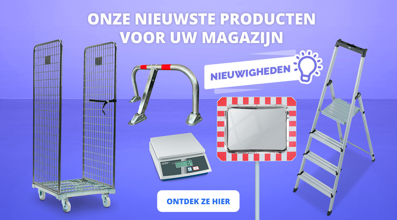 Onze nieuwste producten voor uw magazijn