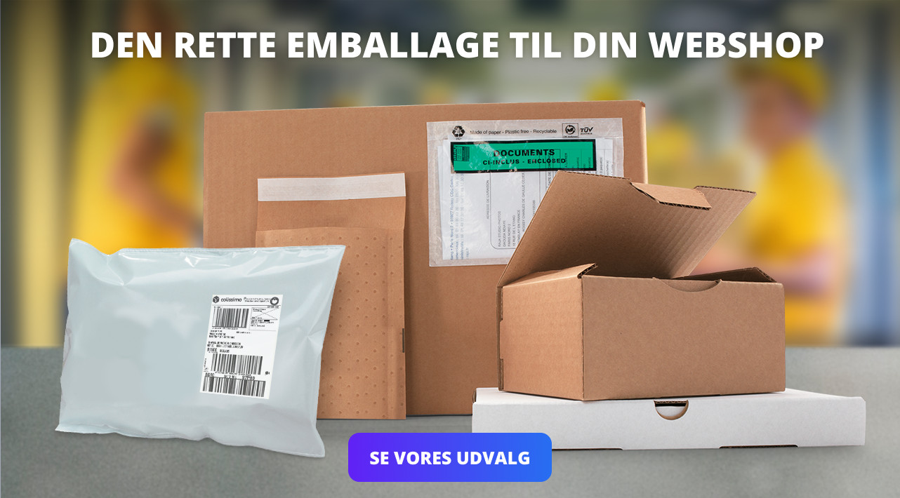 Den rette emballage til din webshop