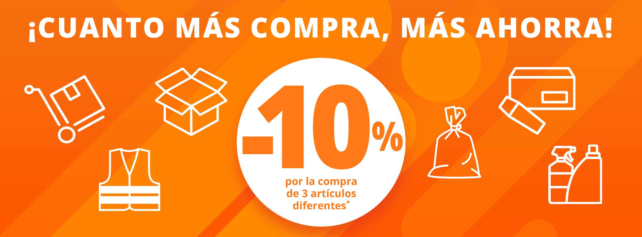 ¡CUANTO MÁS COMPRA, MÁS AHORRA!