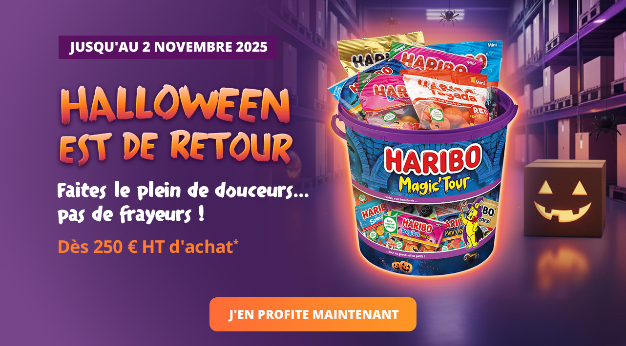 Halloween est de retour. Faites le plein de douceurs... pas de frayeurs !