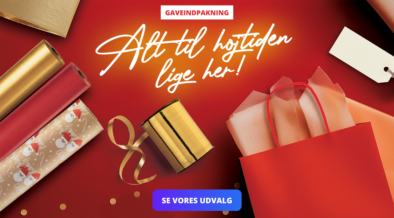 Emballasje for gaver - Det du trenger til høytidssesongen!