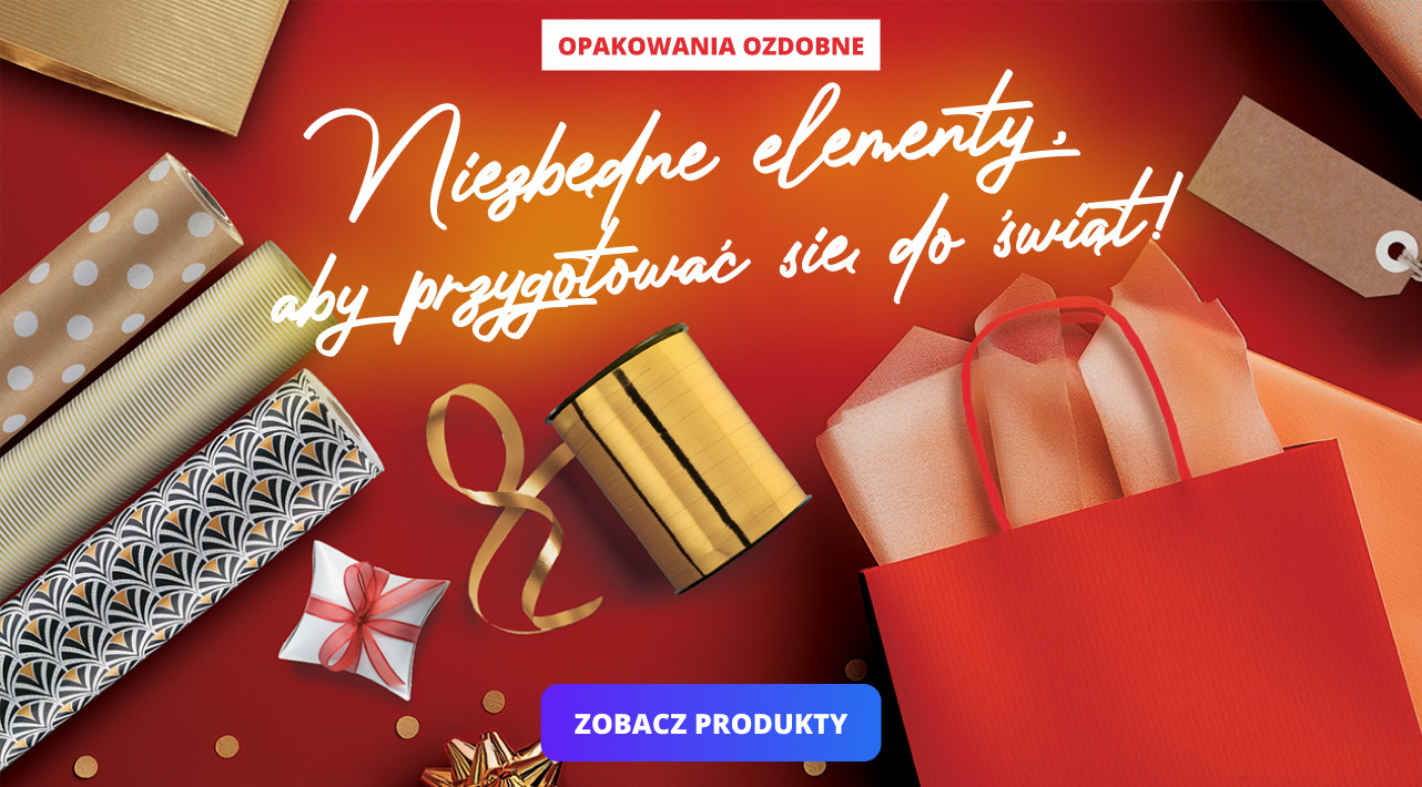 Opakowania ozdobne - Ostatnie dni na przygotowania do BLACK FRIDAY