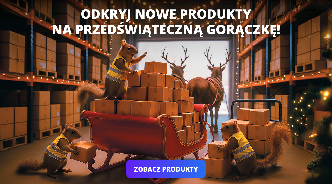 Odkryj nasze nowe produkty do magazynu na czas przedświątecznej gorączki zakupowej!