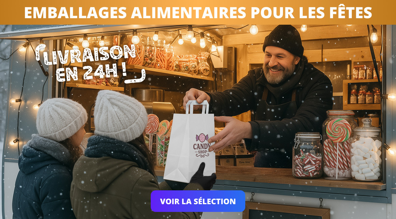 Tous vos emballages alimentaires pour les fêtes