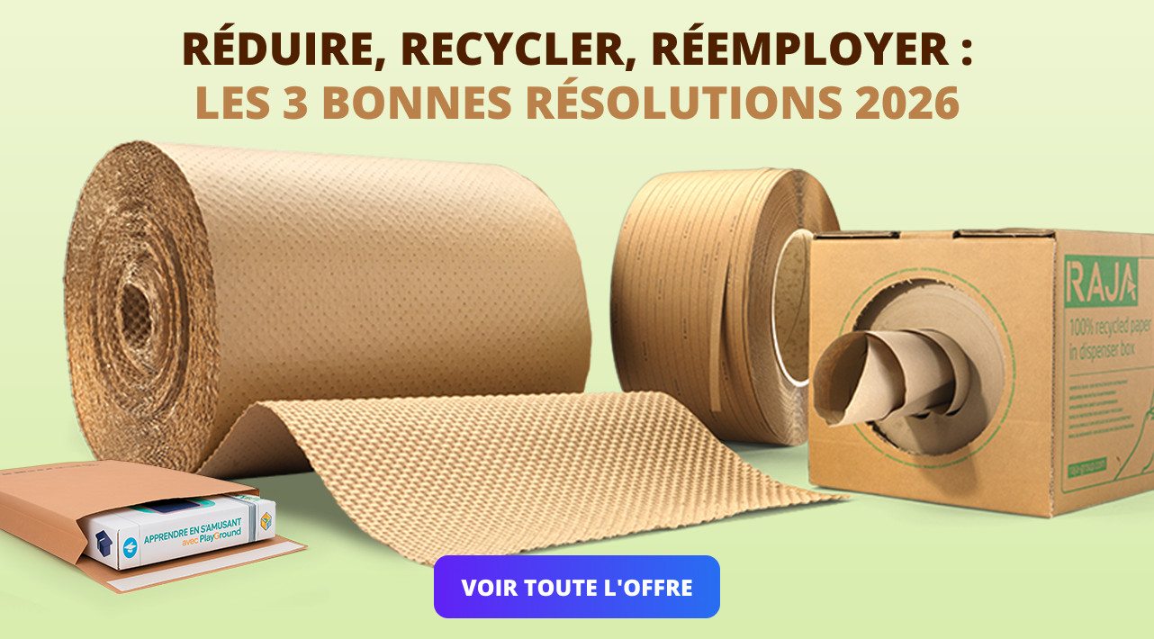 Réduire, recycler, Réemployer : les 3 bonnes résolutions 2026