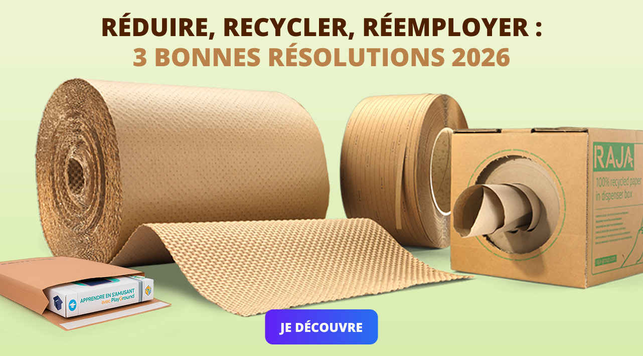 RÉDUIRE, RECYCLER ET RÉEMPLOYER  3 bonnes résolutions 2026 