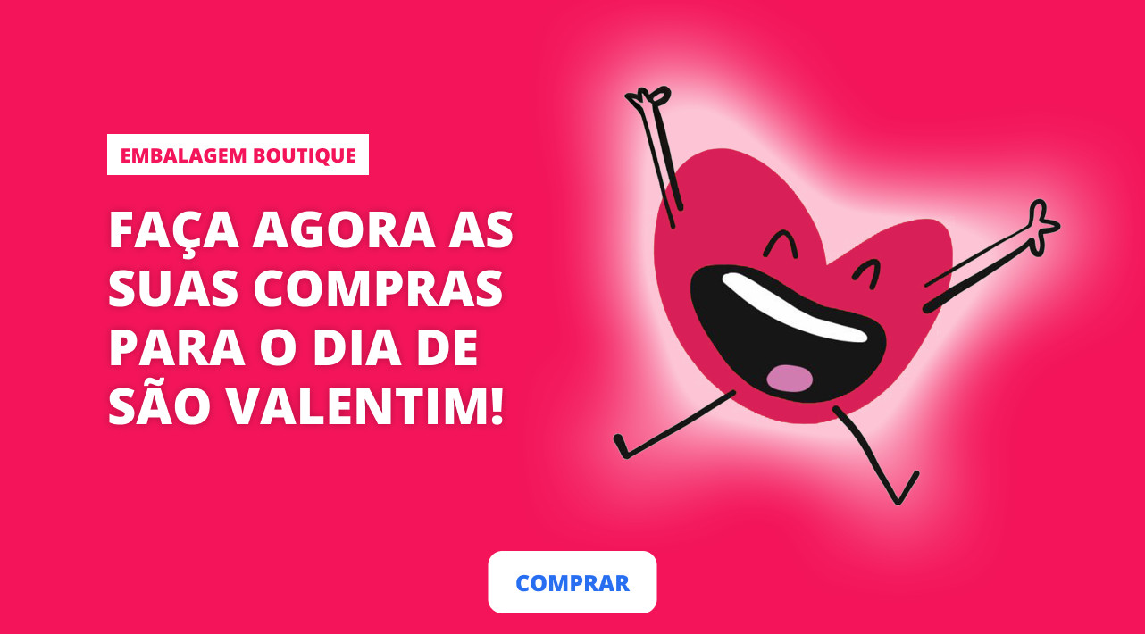 Compras para o Dia de São Valentim