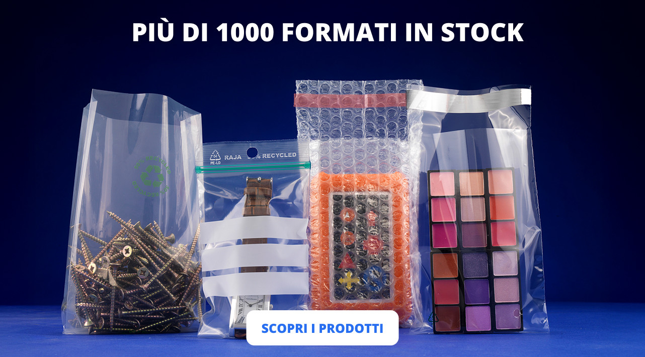 PIÙ DI 1000 FORMATI IN STOCK