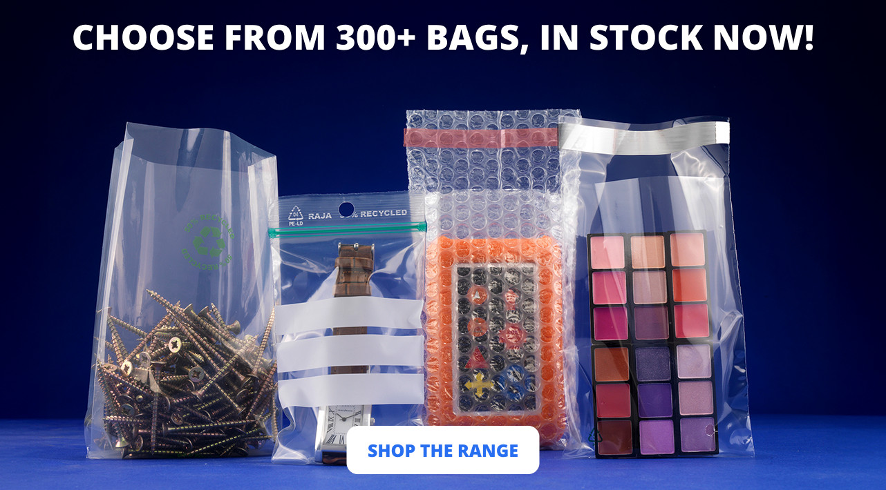 Choose from 300+ bags, in stock now! 