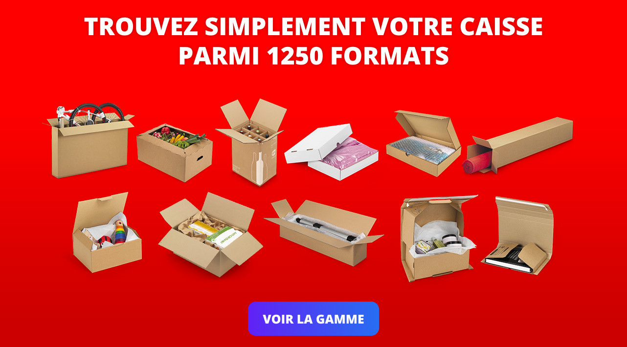 Trouvez simplement votre caisse parmo 1250 formats