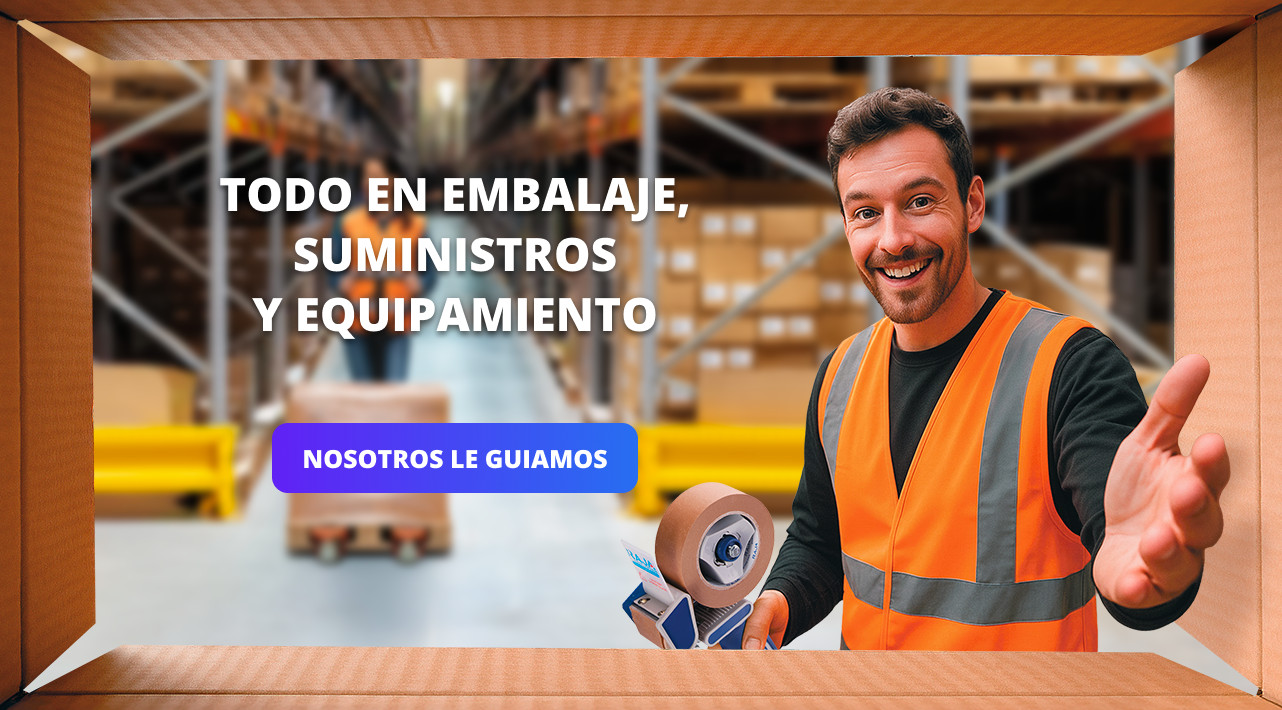 Todo en embalaje, suministros y equipamiento… ¡nosotros le guiamos!