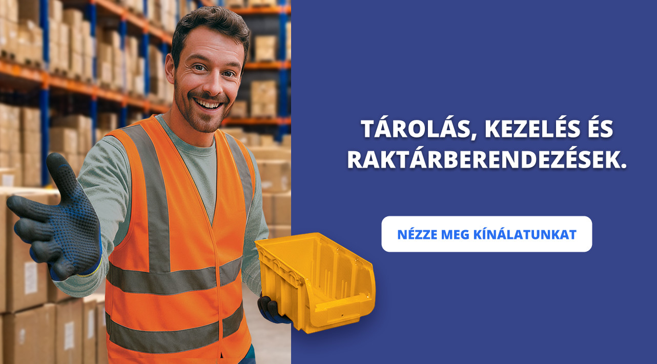 Tárolás, kezelések és raktárberendezések széles választéka.