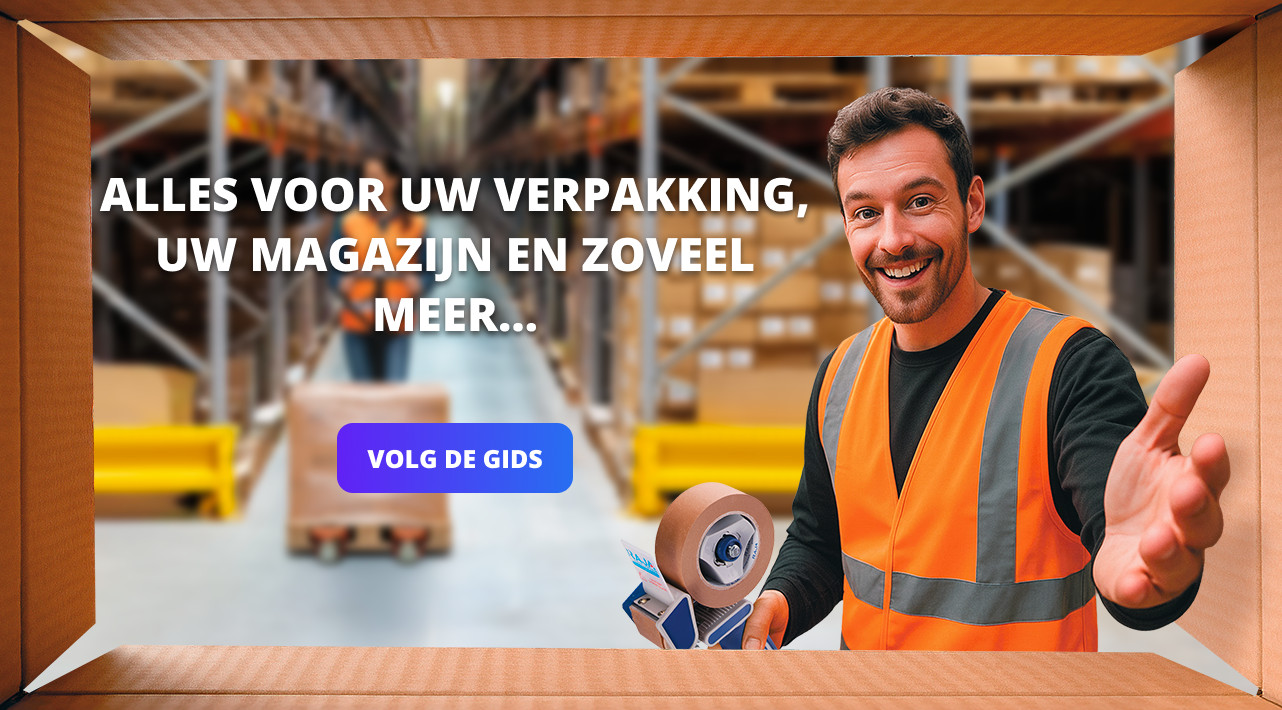 Alles voor uw verpakking, uw magazijn en zoveel meer…