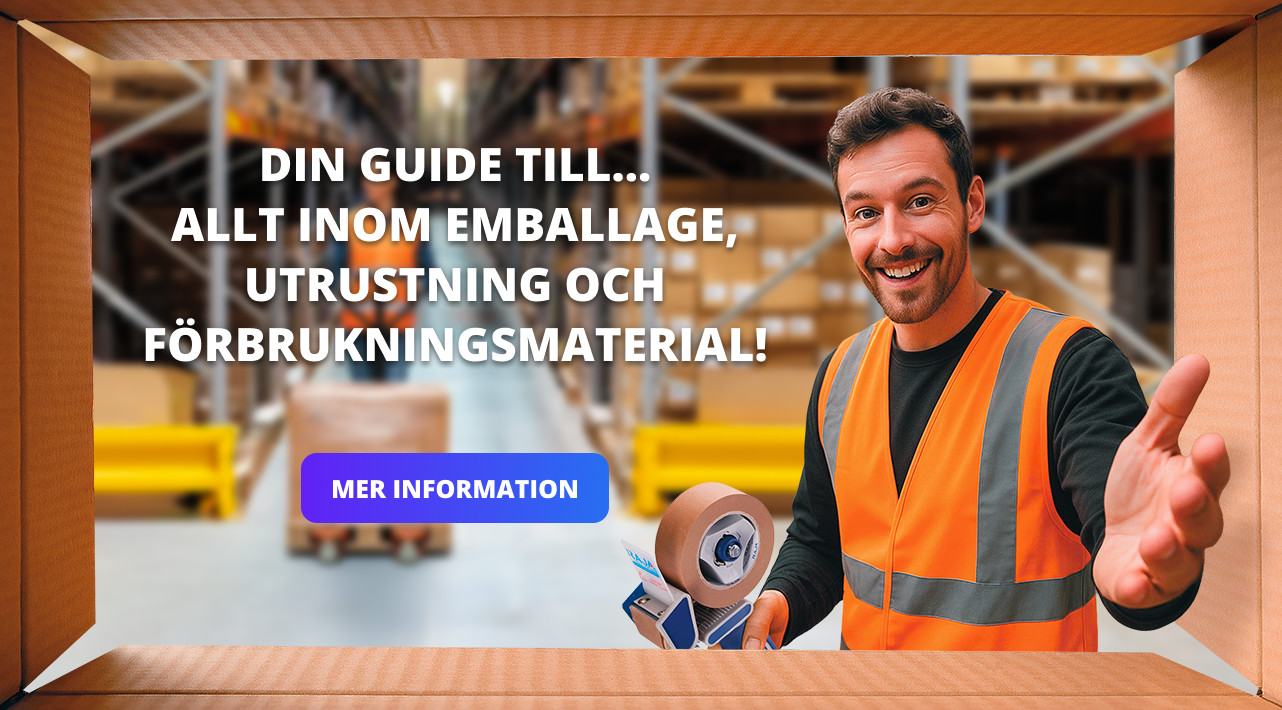 Din guide till… allt inom emballage, utrustning och förbrukningsmaterial! 