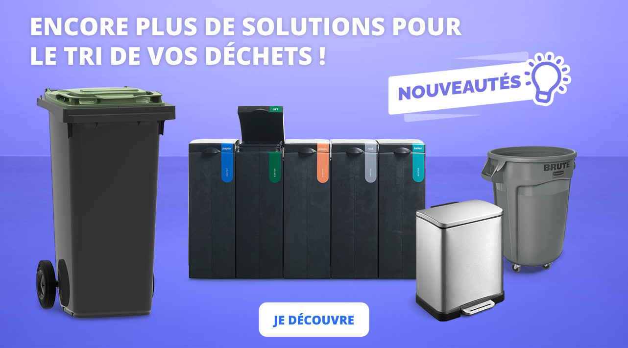 Encore plus de solutions pour le tri de vos déchets !