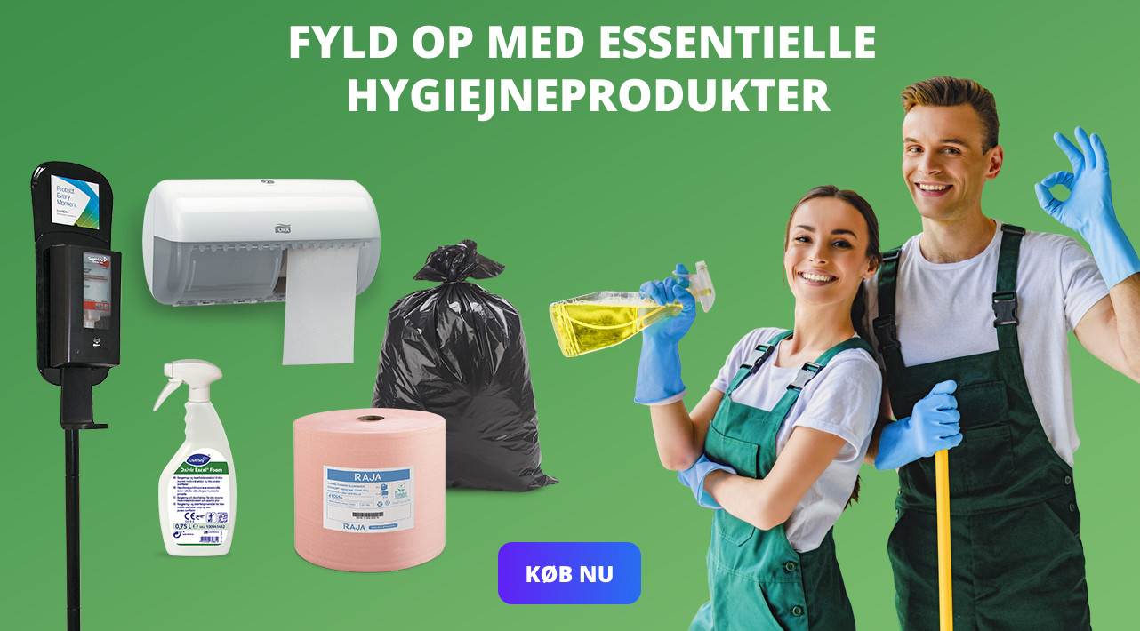 FYLD OP MED ESSENTIELLE HYGIEJNEPRODUKTER
