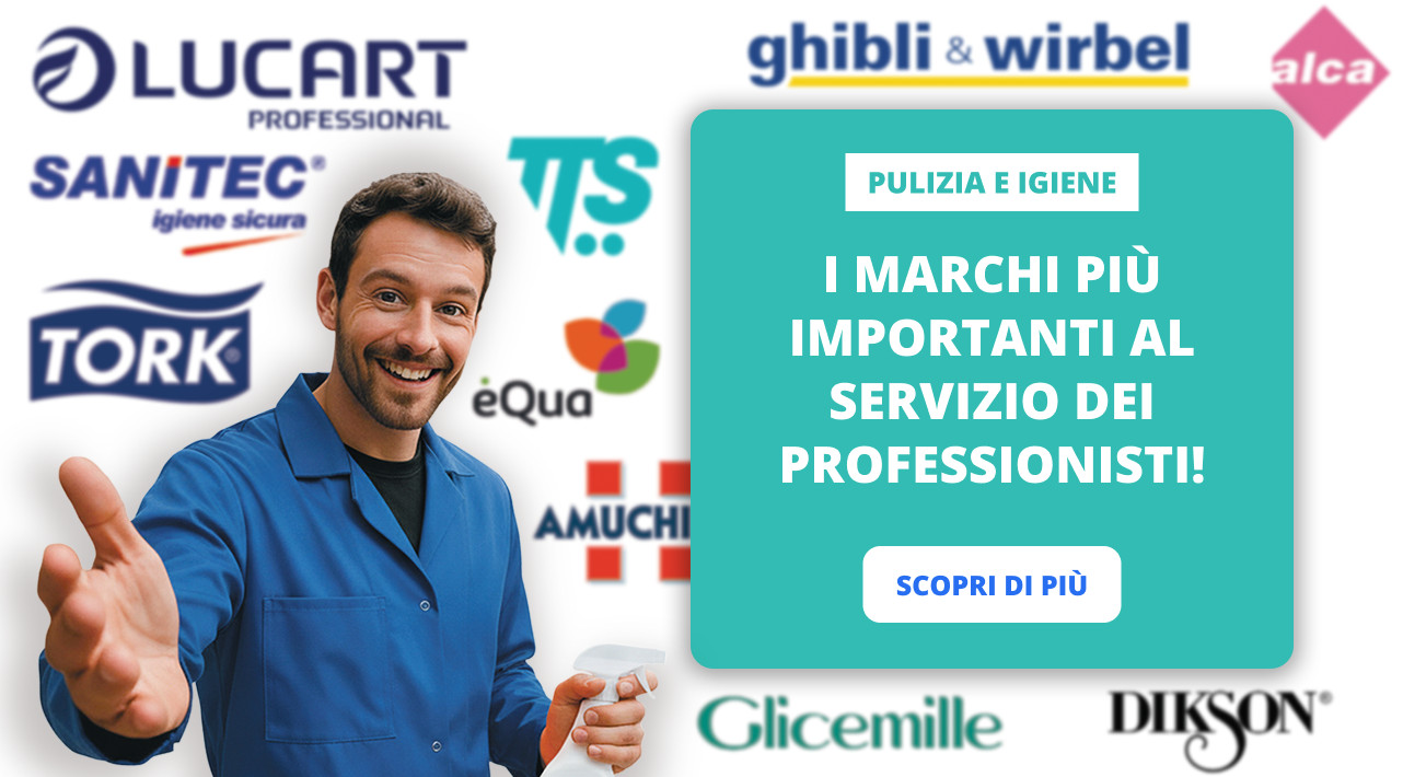 I MARCHI PIÙ IMPORTANTI AL SERVIZIO DEI PROFESSIONISTI!