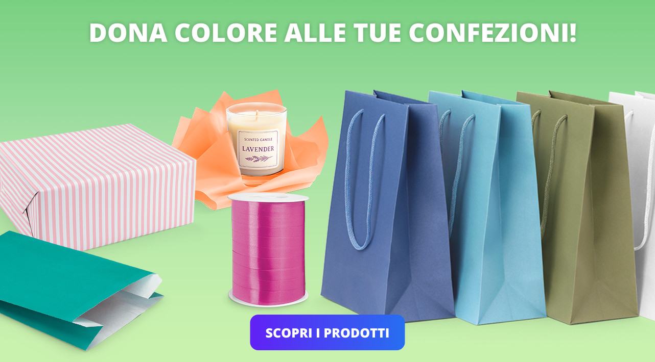 DONA COLORE ALLE TUE CONFEZIONI!