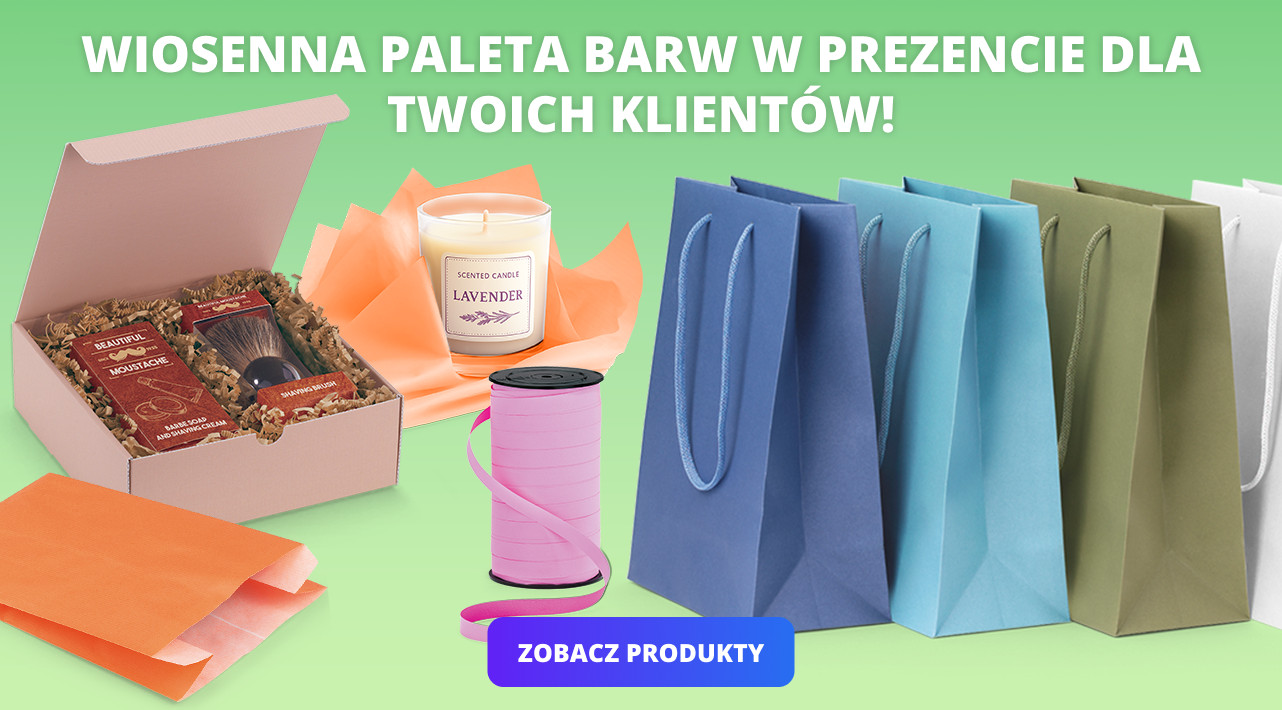 WIOSENNA PALETA BARW W PREZENCIE DLA TWOICH KLIENTÓW!