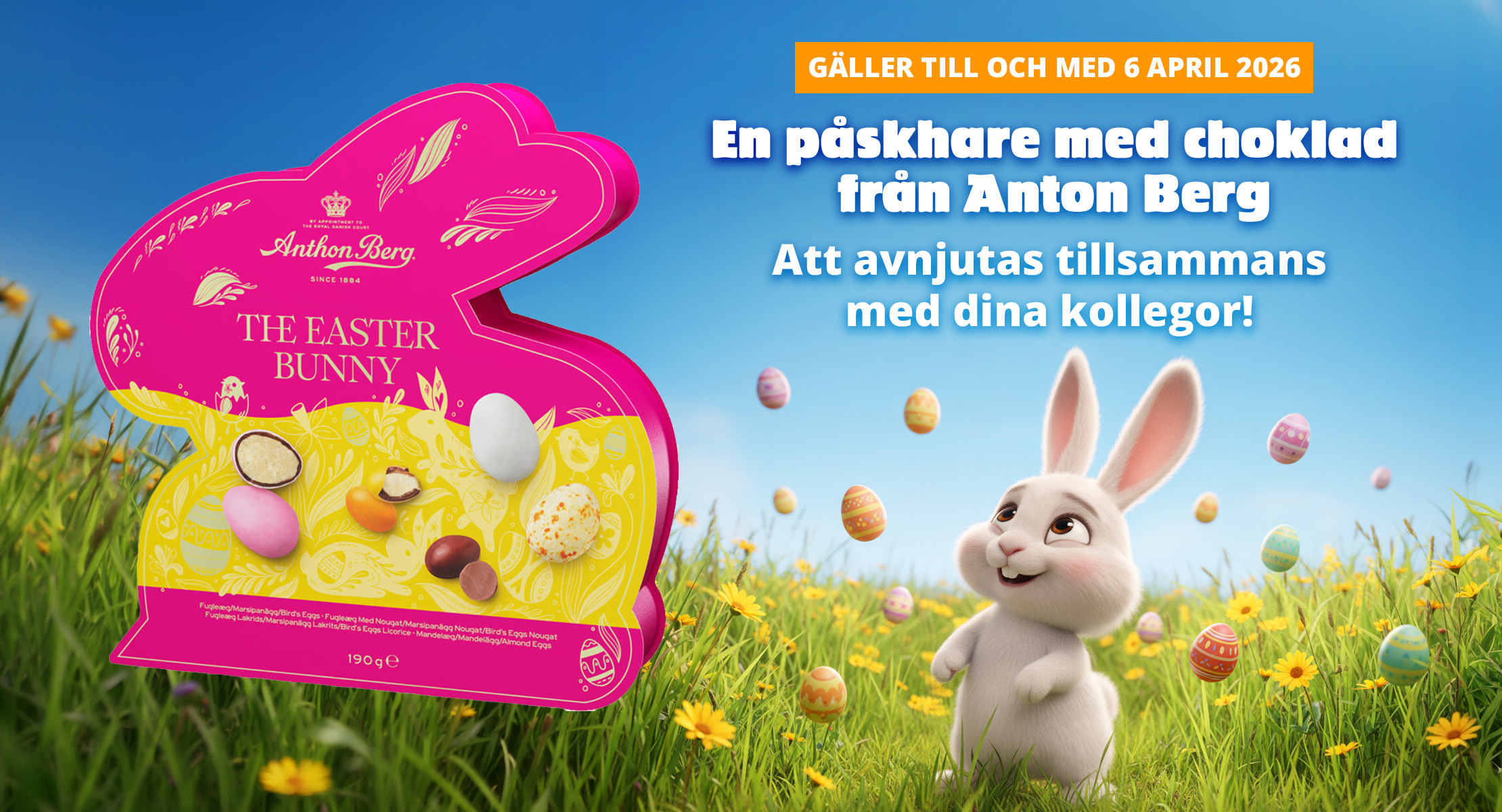 PÅSK HELA VECKAN - PÅSKGODIS MED DIN ORDER!