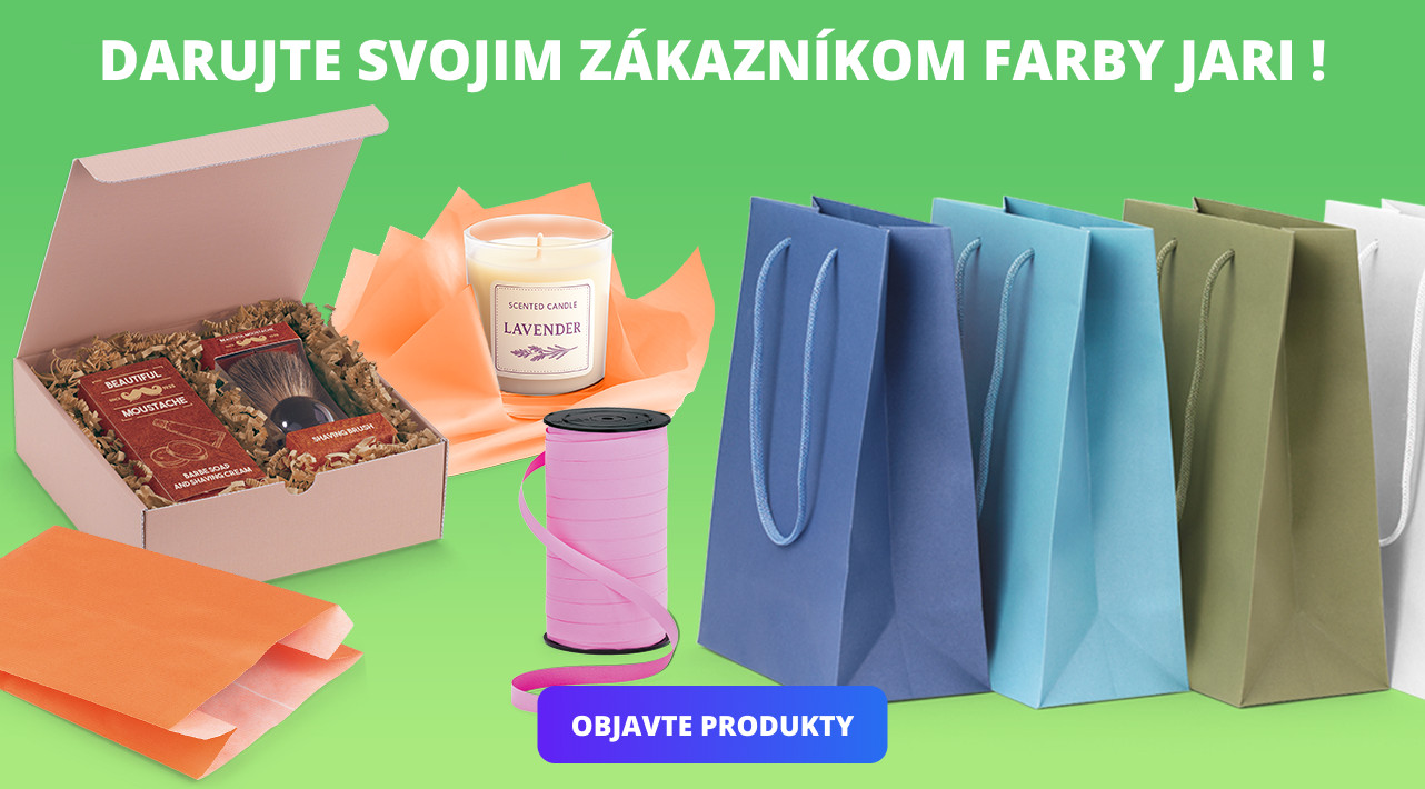 DARUJTE SVOJIM ZÁKAZNÍKOM FARBY JARI !