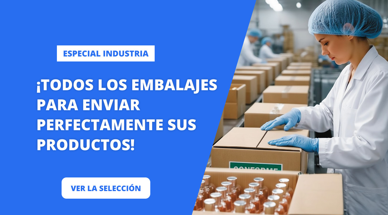 ¡Todos los embalajes para ENVIAR PERFECTAMENTE sus productos!