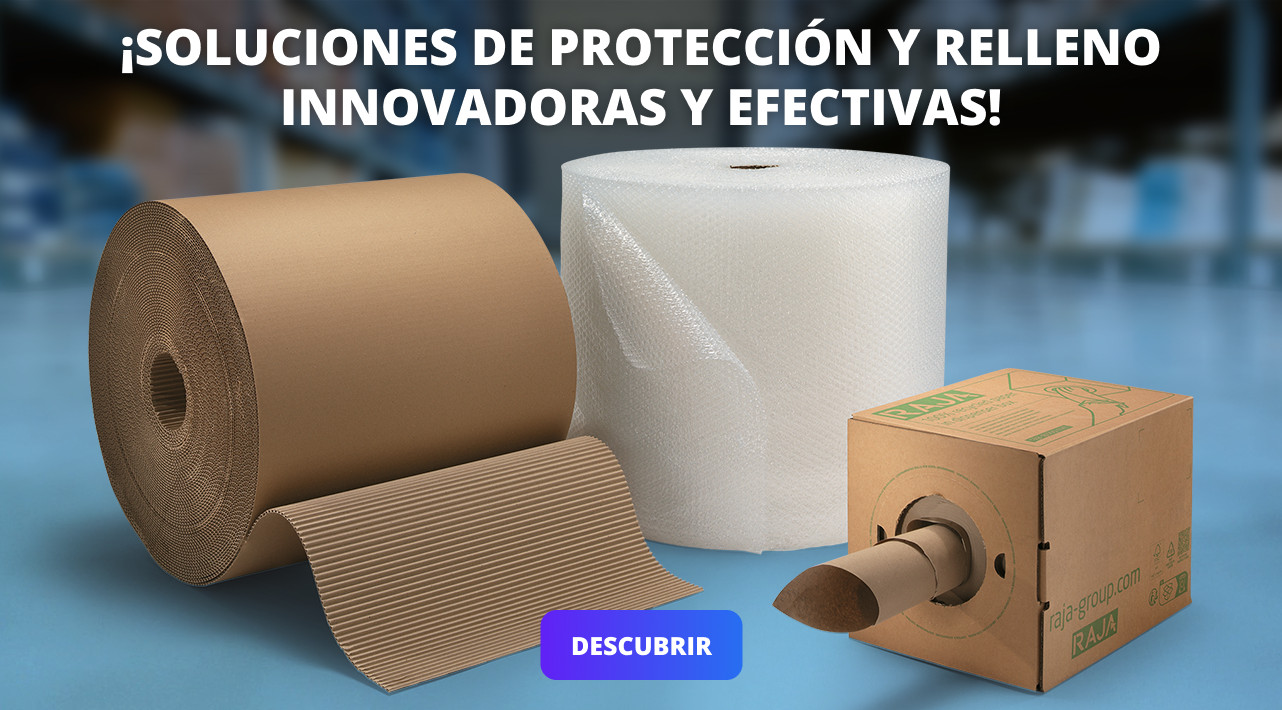 ¡Soluciones de protección y relleno innovadoras y eficientes!