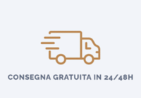 Consegna gratuita in 24/48h