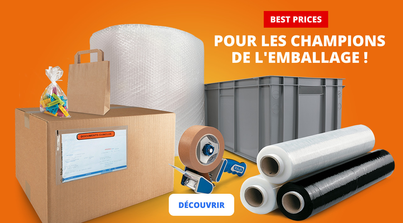 BEST PRICES : POUR LES CHAMPIONS DE L'EMBALLAGE !