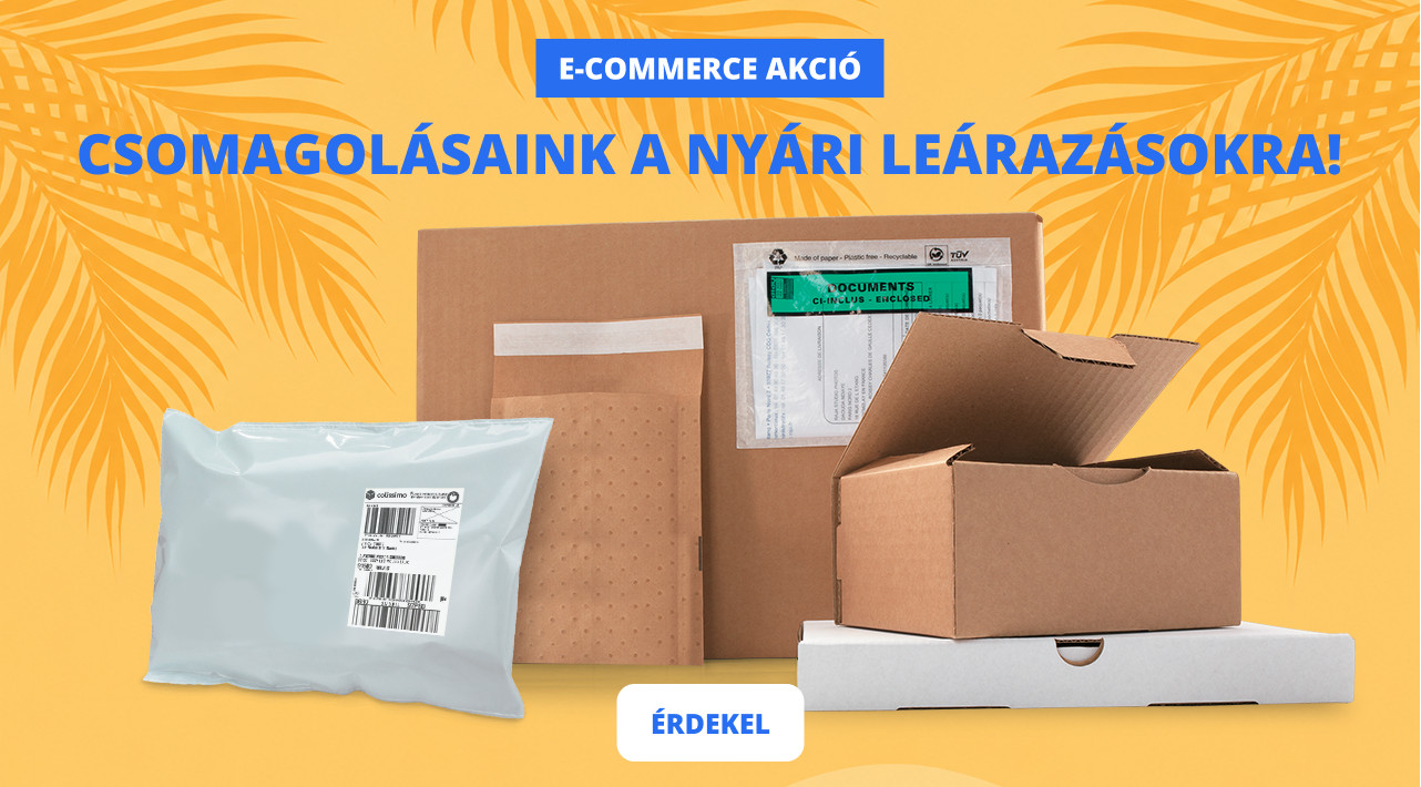 E-commerce akció: csomagolásaink a nyári leárazásra!