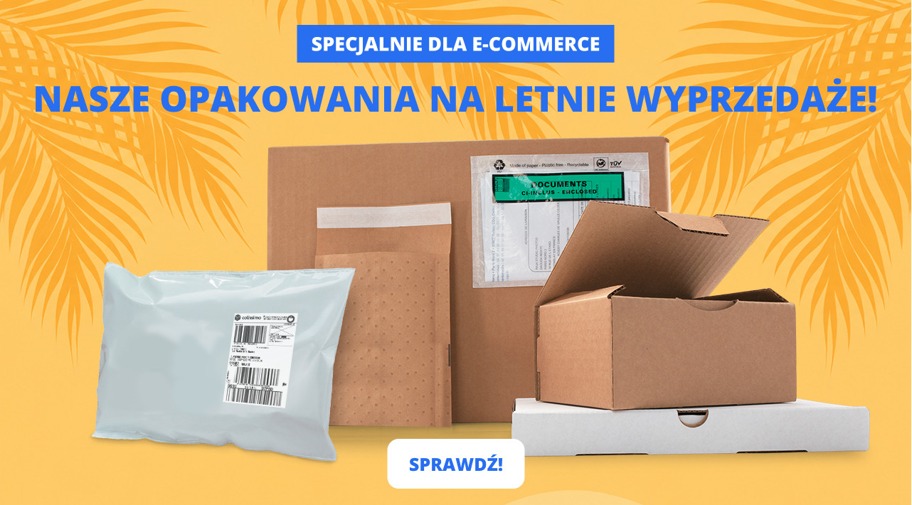 SPECJALNIE DLA E-COMMERCE: NASZE OPAKOWANIA NA LETNIE WYPRZEDAŻE!