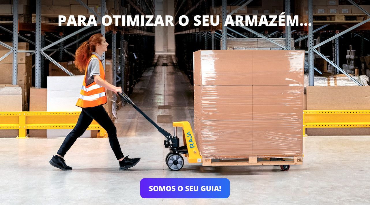Para otimizar o seu armazém… somos o seu guia!