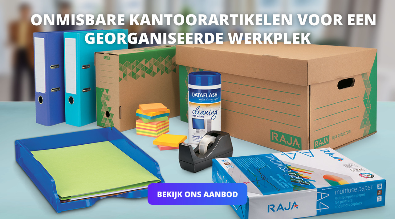 Onmisbare kantoorartikelen voor een georganiseerde werkplek